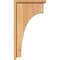 Ekena Millwork Huntington Smooth Corbel w/Backplate, Western Red Cedar, 5 1/2"W x 14"D x 26"H COR06X14X26HUN01SWR - alternate 2